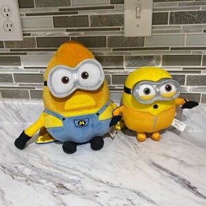 Minions plushies universal studios